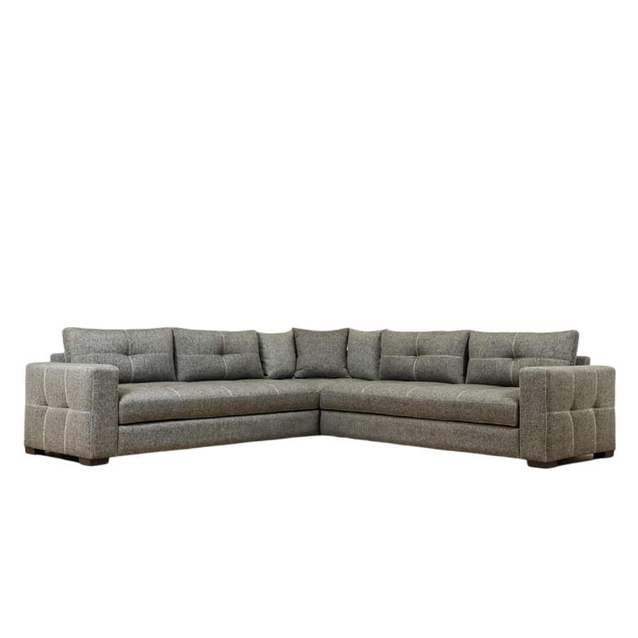 Salon DAVIS - Gris Sofa Ramadan