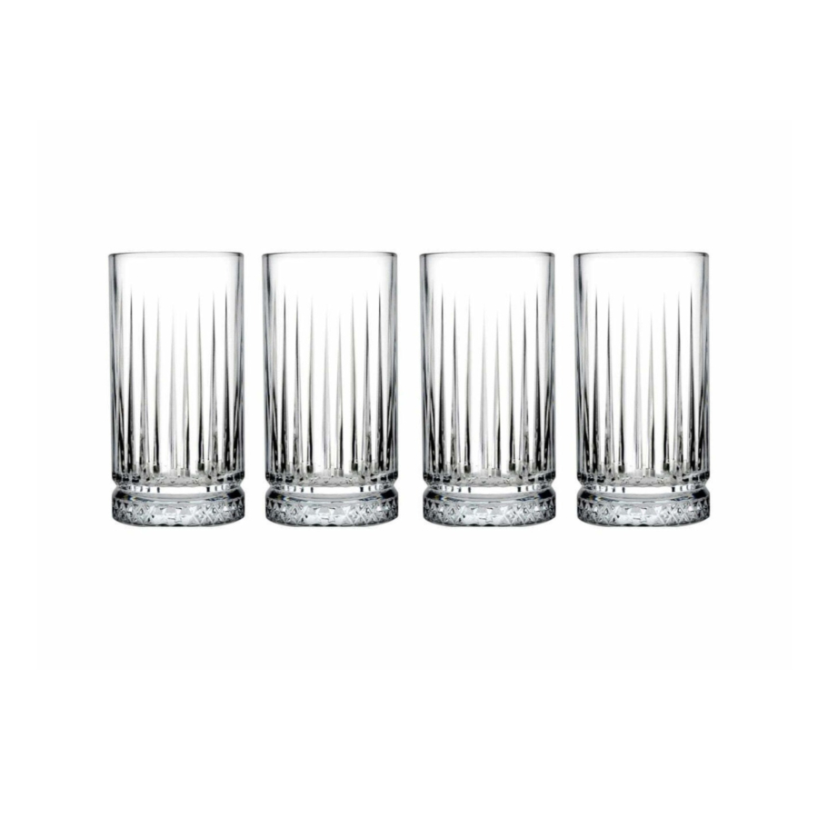 Set De 4 Verres À Jus ELYSIA - Blanc Verres d'eau