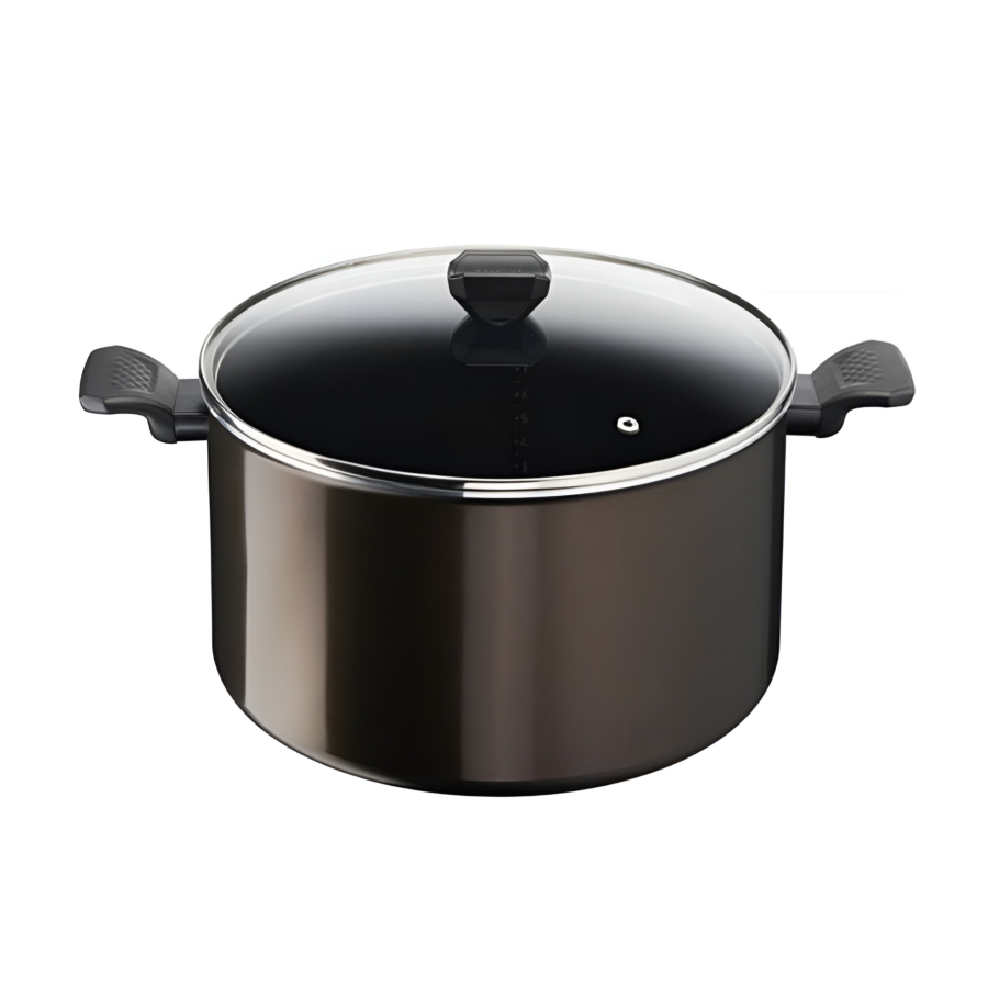 Marmite TEFAL Avec Couvercle 30cm - Noir Cuisson et préparation