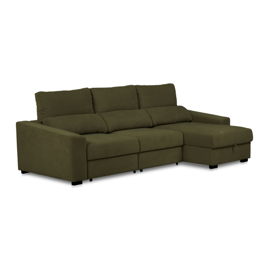 Canapé REYNO - Vert Foncé Soldes été