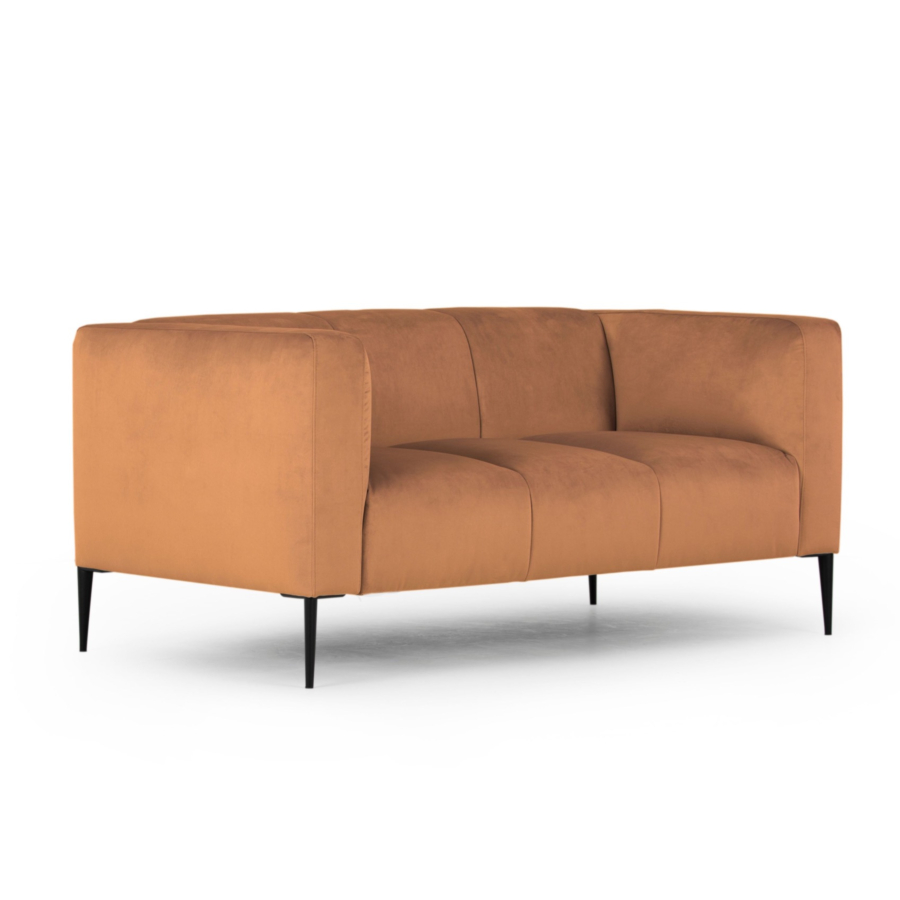 Canapé 2 Places MABELLE - Camel Sofa