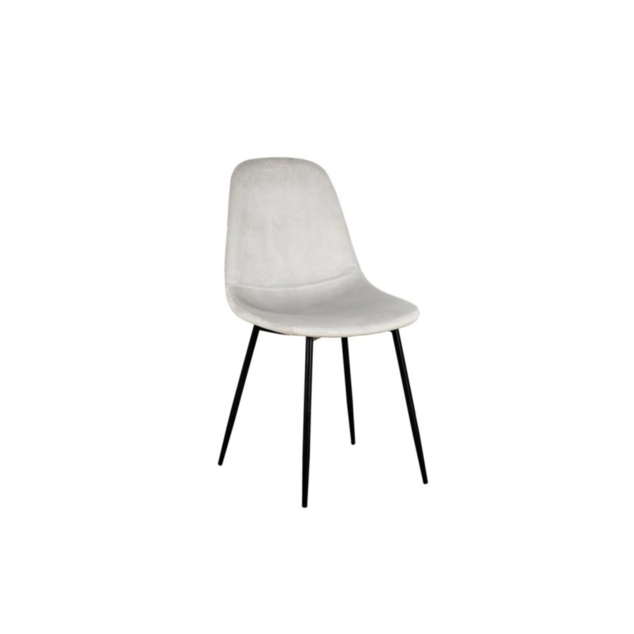 Chaise GIULIA - Gris Clair Soldes été