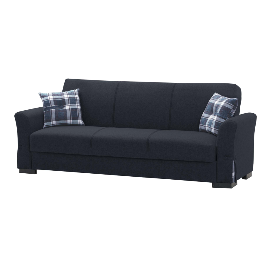 Canapé-Lit STELA - Gris Anthacite Sofa