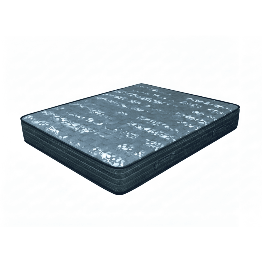 Matelas Kinedorsal Airform 200X200 - Bleu / Blanc Matelas