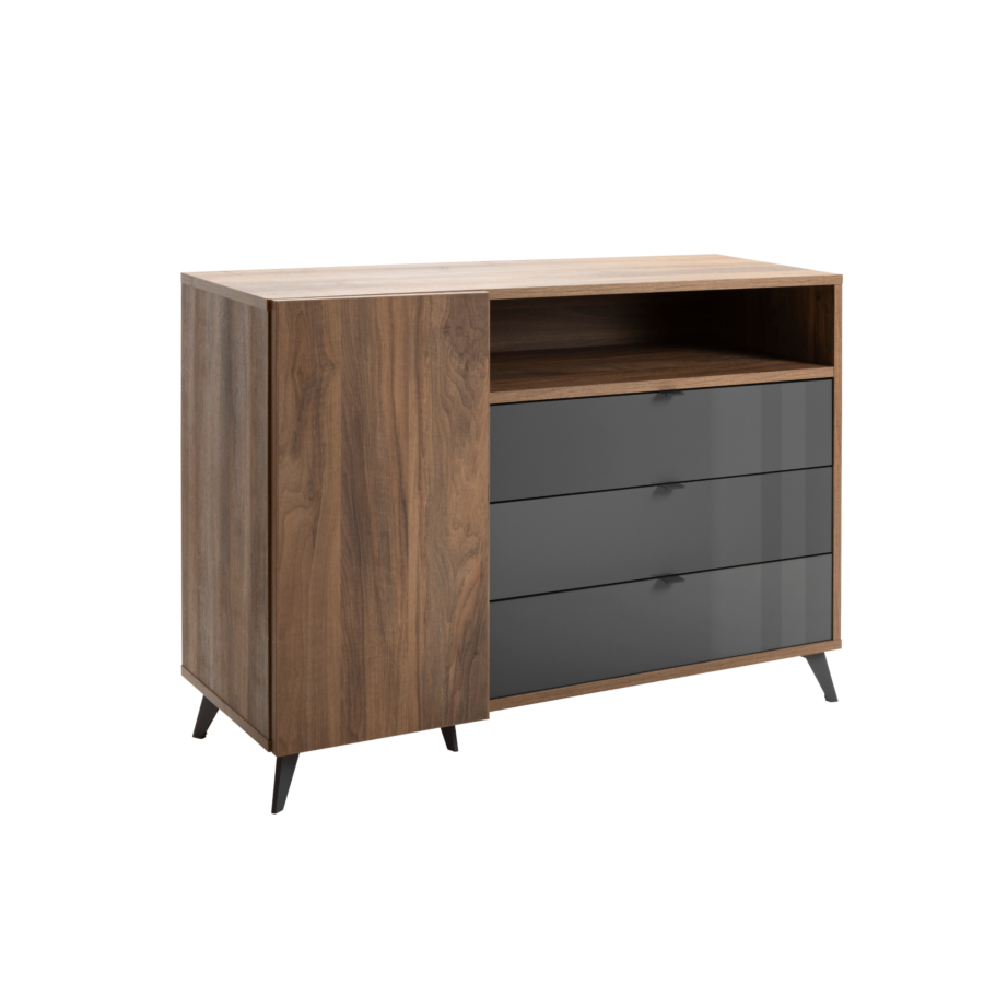 Commode INFINITO - Marron / Gris Chambre double