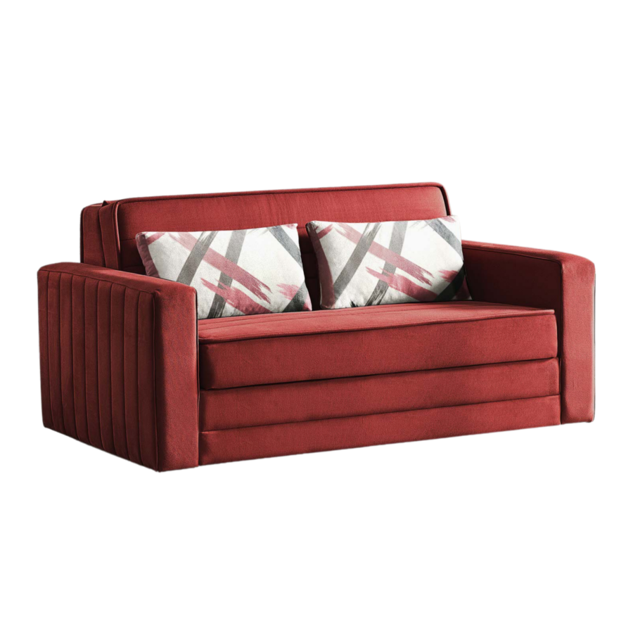 Canapé-Lit 145x195 SIENA + Fonction De Rangement - Corail Canapé convertible