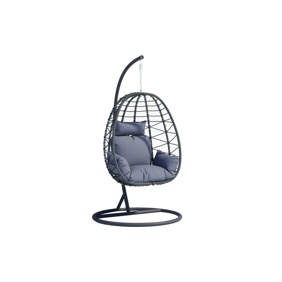 Chaise Pendante ALICIA - Gris Meuble extérieur