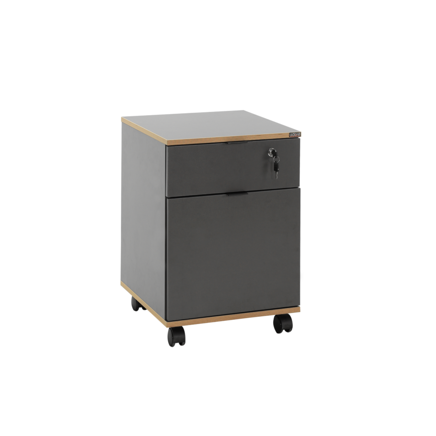 Caisson RIO OFFICE - Gris Bureau Junior