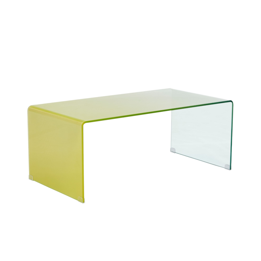 Table Basse AMARILLO - Jaune Transparent Table basse