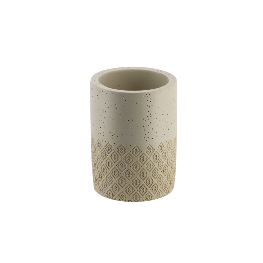 Gobelet GRAVE - Beige Gobelets et distributeurs de savon