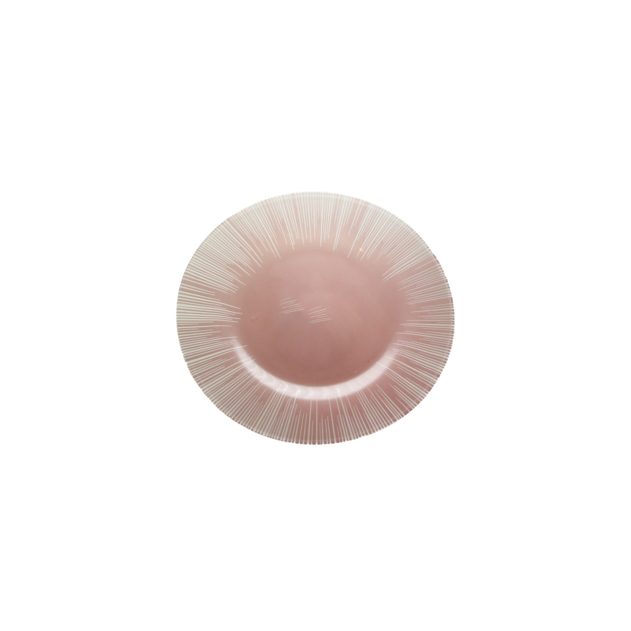 Assiette Focus 19cm - Rose clair Serviteurs