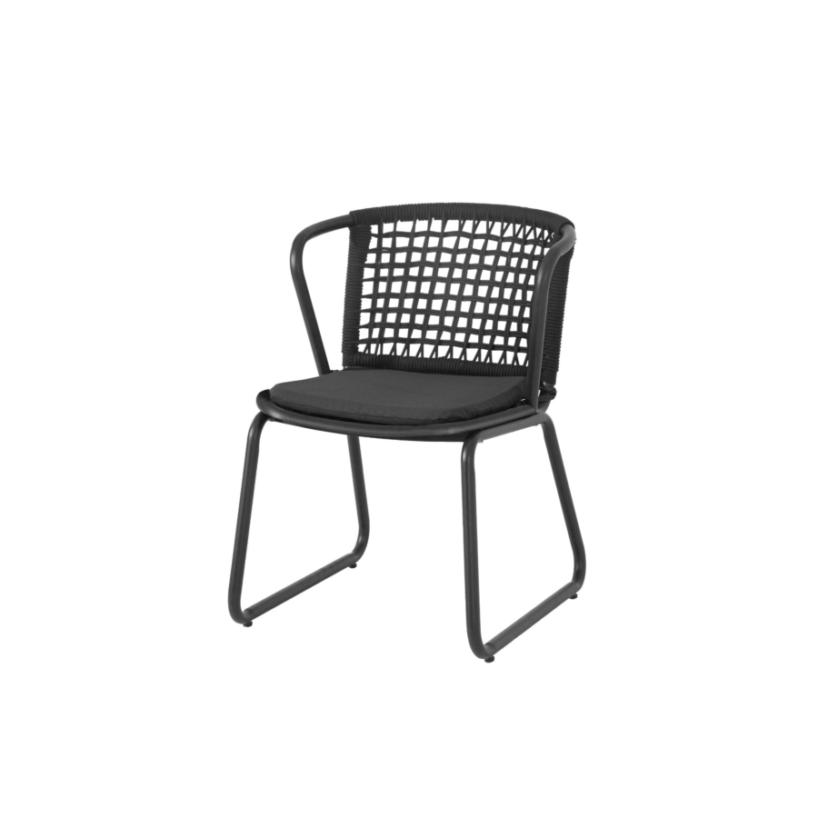 CHAISE ALICIA - Gris Foncé Soldes été vague 2