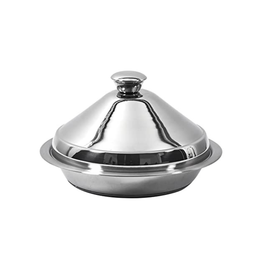 Tajine En Acier Inoxydable 24cm - Argenté Cuisson et préparation