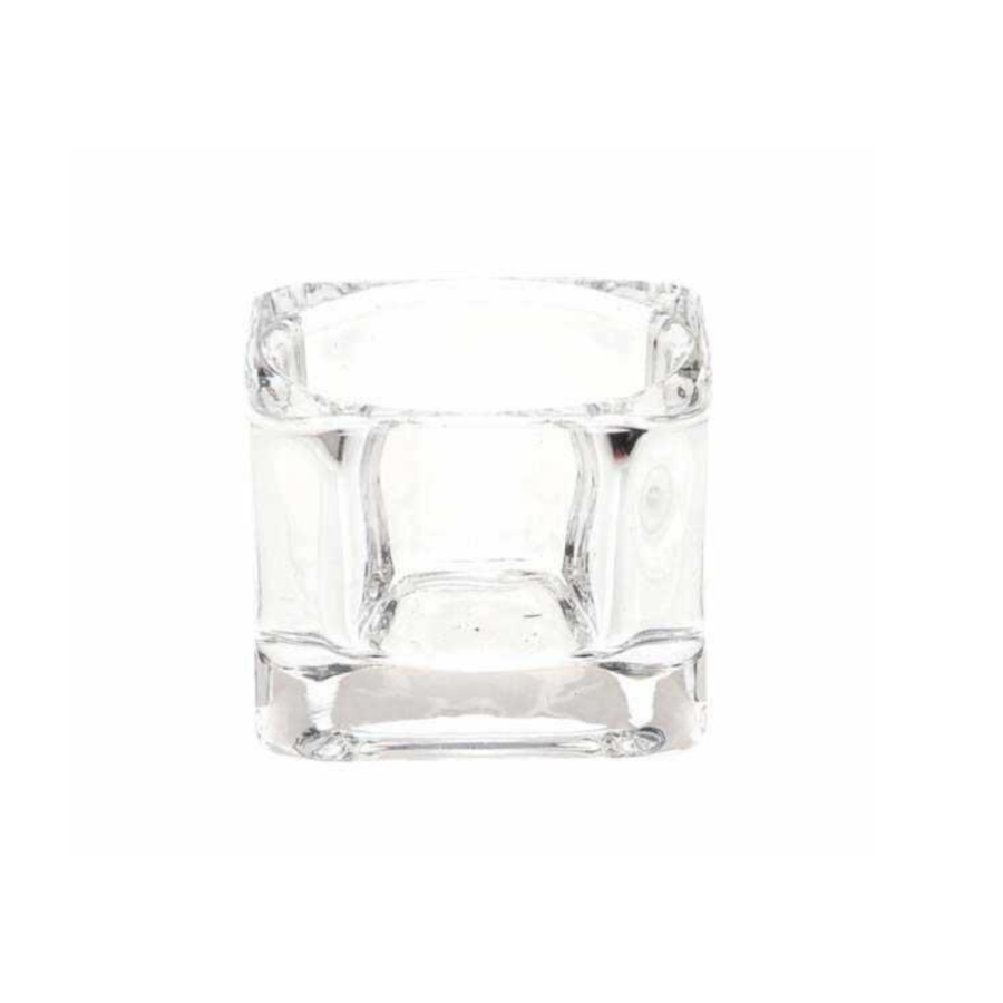 Porte Bougie CLEAR 4cm - Blanc Photophores et bougeoirs