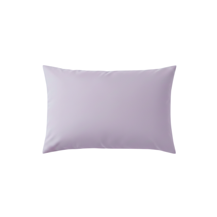 Taie D'Oreiller Coton Cardé Eclate 70X50 - Lavande Taie d'oreiller