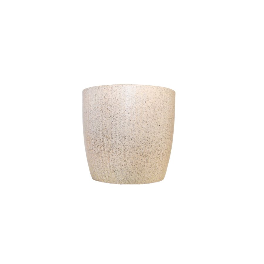 Pot De fleurs 22.5x22.5x21cm - Taupe Soldes été vague 2