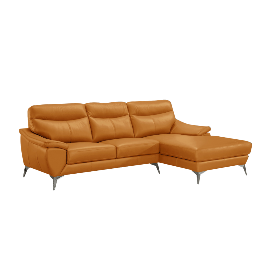 Canapé D'angle Droit HENRY - Camel Canapés