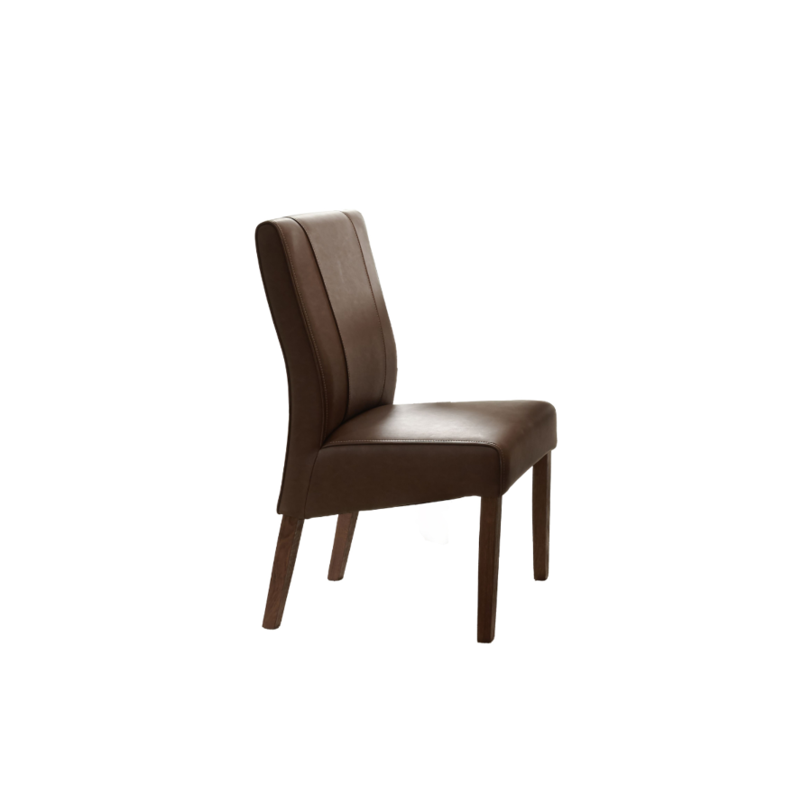 CHAISE LUCCA - MARRON Chaises sans accoudoir