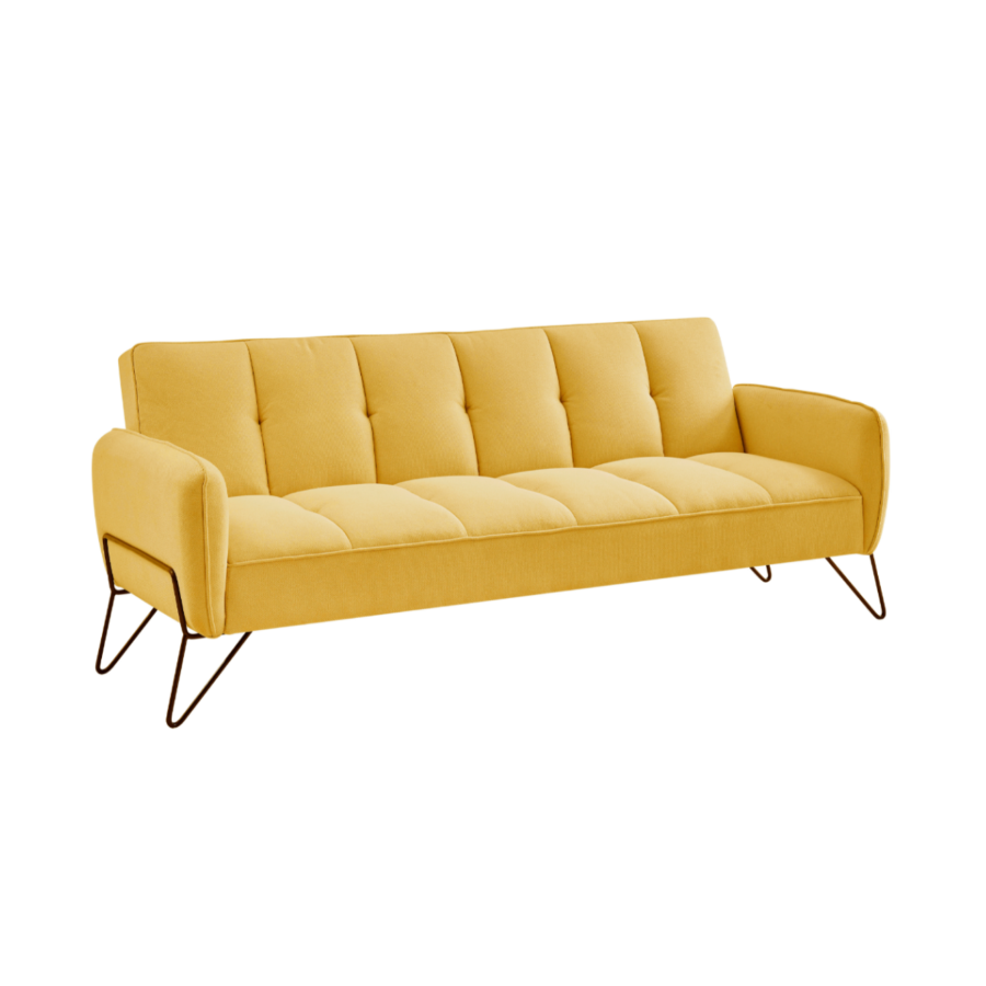 Canapé-Lit Donna - Jaune Sofa