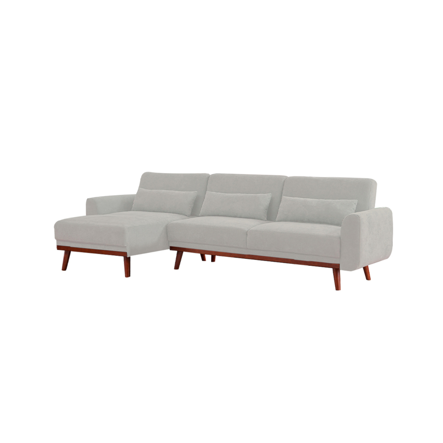 Canapé D'ANGLE SANTA REVERSIBLE - Beige Canapé d'angle