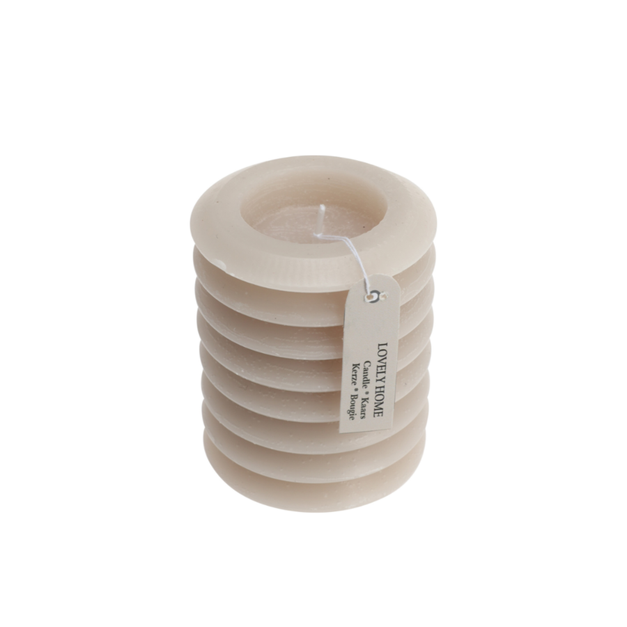 BOUGIE 11,5cm - Gris Clair Bougies décoratives