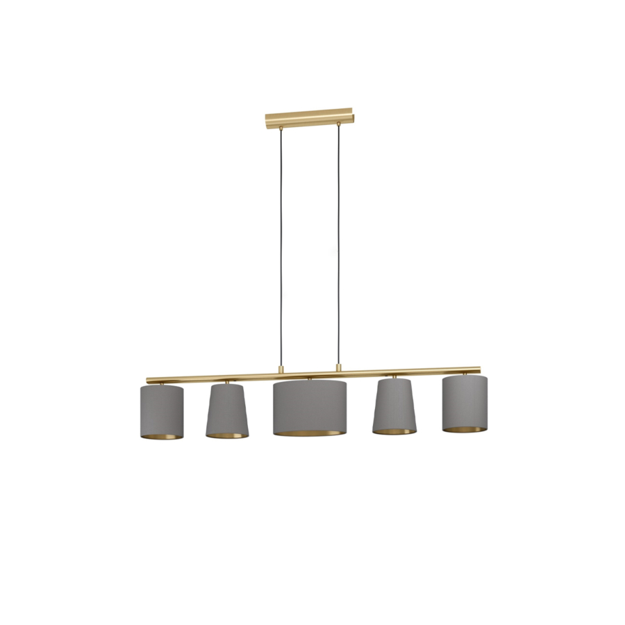 Suspension Filaire 5xE14/40W/230V ALMEDIA - Cappuccino SOLDES HIVER