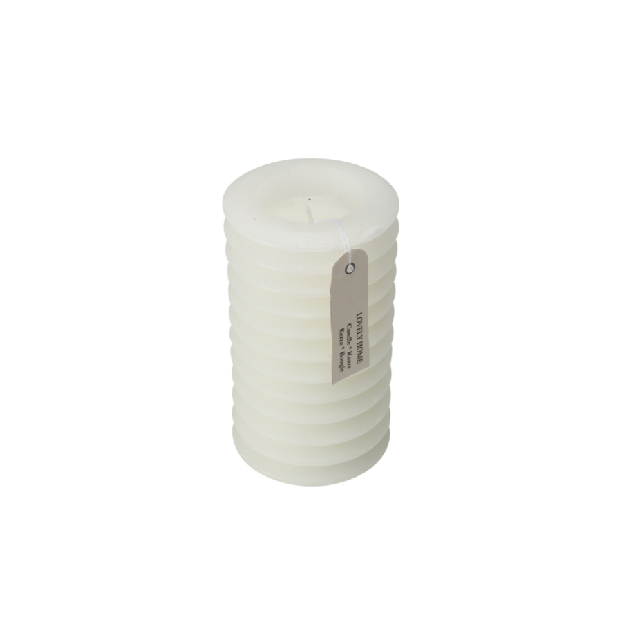 BOUGIE 14cm - Blanc Lait Bougies décoratives
