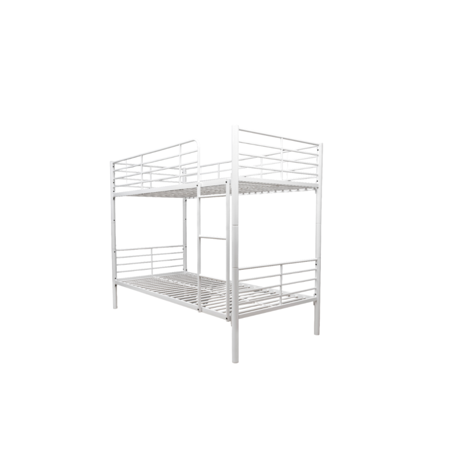 LITS SUPERPOSES ROSE 90x190 - Blanc Chambre enfant
