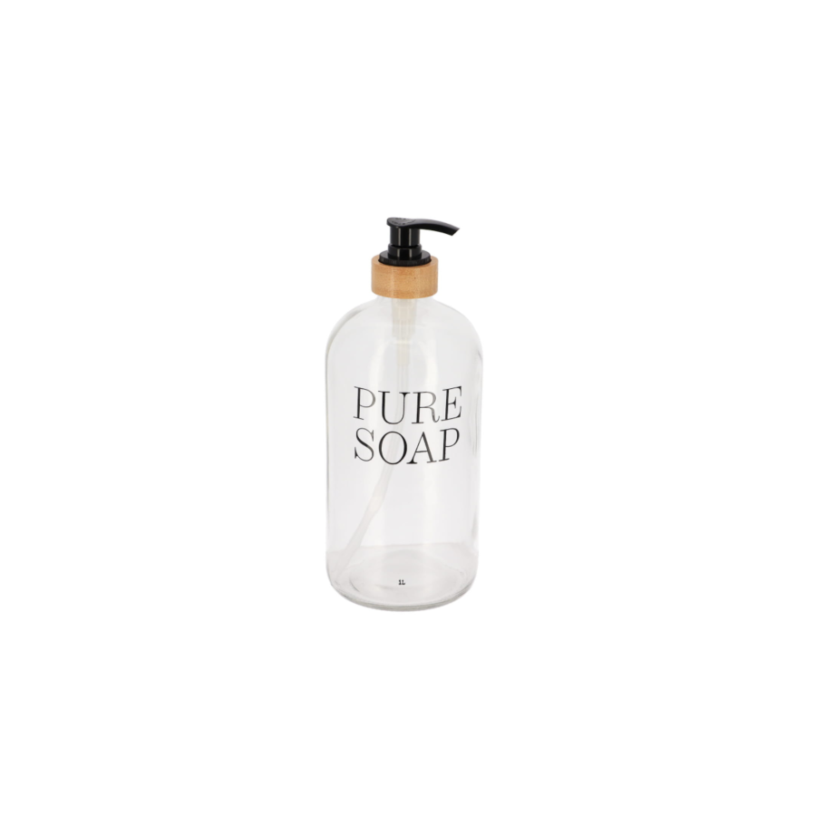 Distributeur à Savon PURE SOAP 1L - Blanc Gobelets et distributeurs de savon