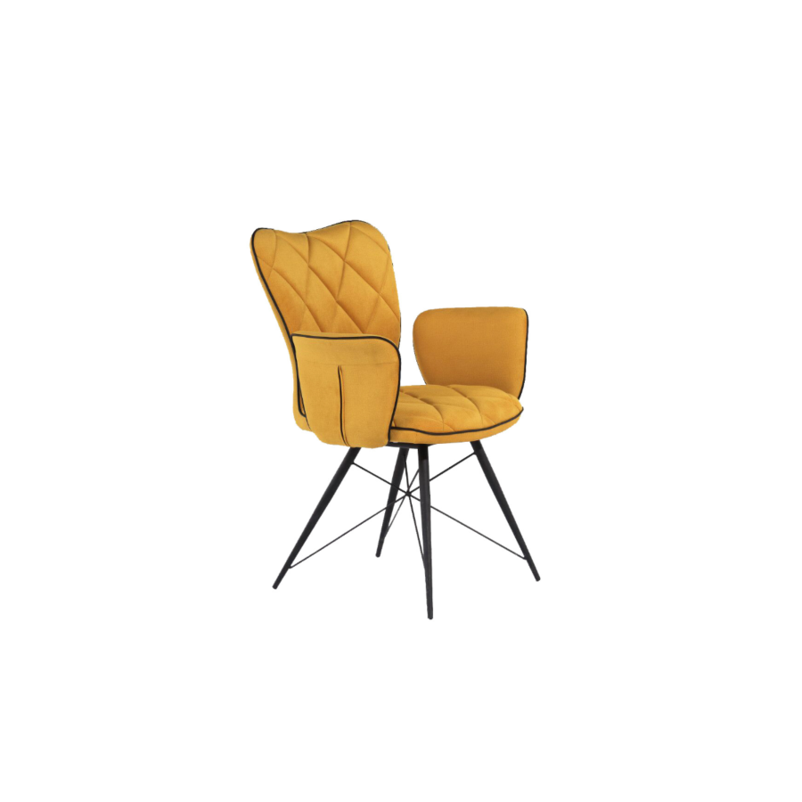 Chaise NESS - Jaune Chaises sans accoudoir