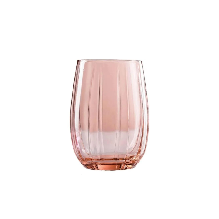 Set De 6 Verres LINKA 24cl - Rose Verres d'eau