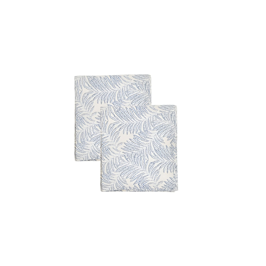 PACK SERVIETTES AZUR - Bleu / Blanc Soldes été