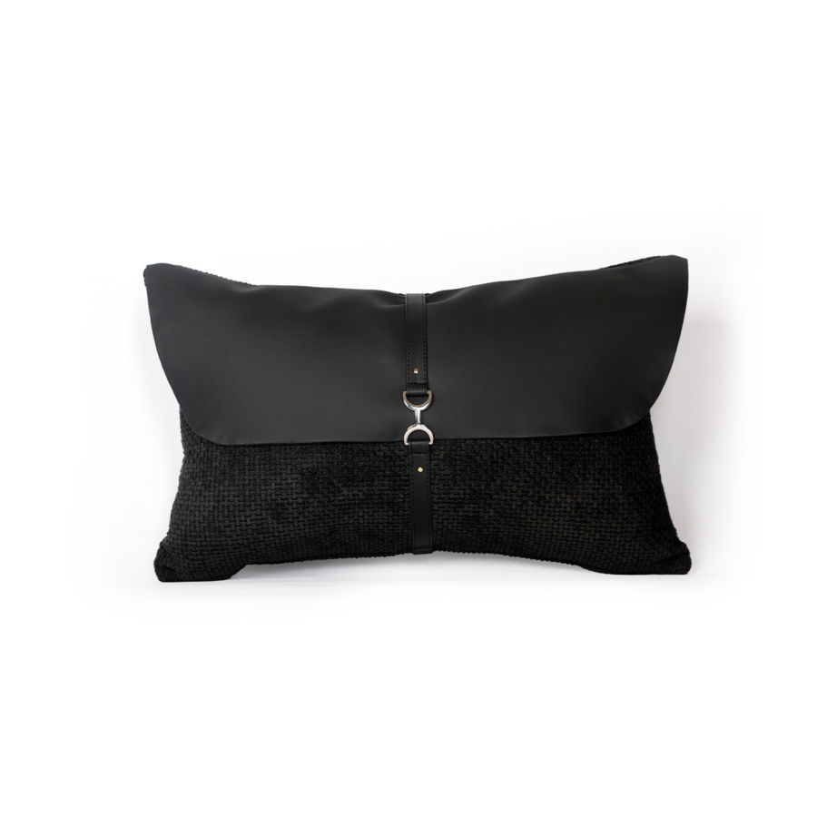 Coussin ELEGANCE NOCTURE - NOIR Textile Ramadan