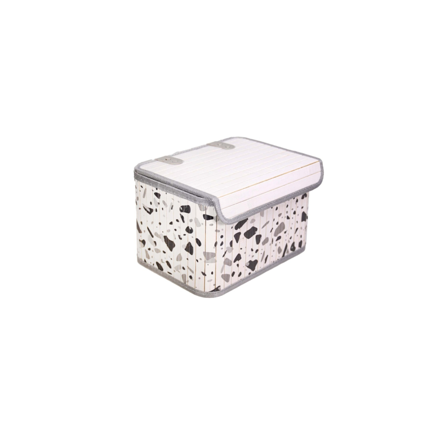 Boîte de rangement Mosaïque Avec Couvercle 29x20x17cm - Multicouleur Boites de rangement