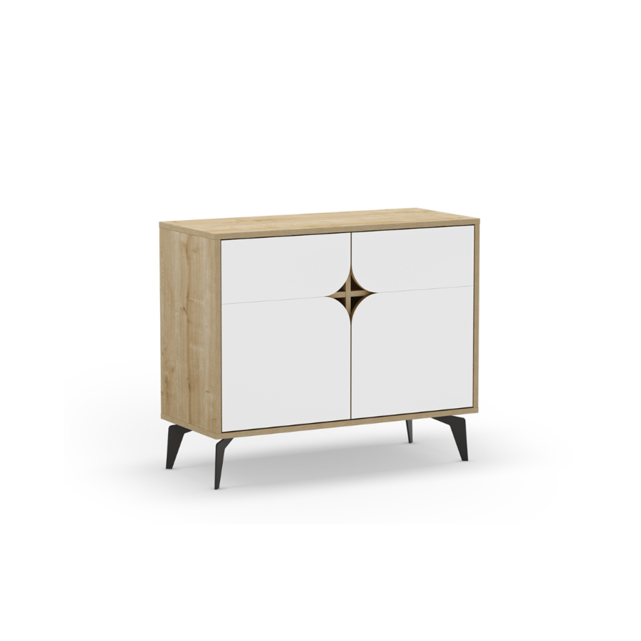 Commode NOLA 2 Portes - Blanc Soldes été vague 2
