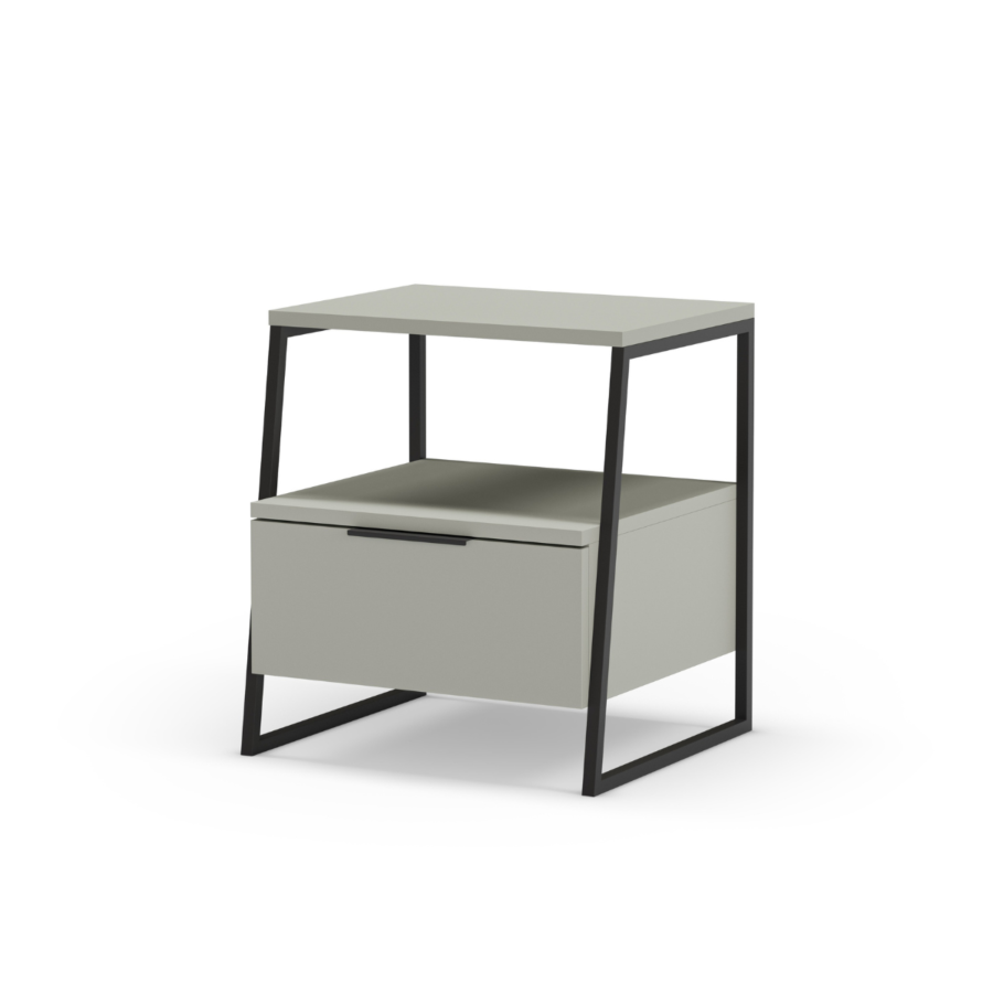 Table De Chevet VELIA - Vert / Noir Soldes été vague 2