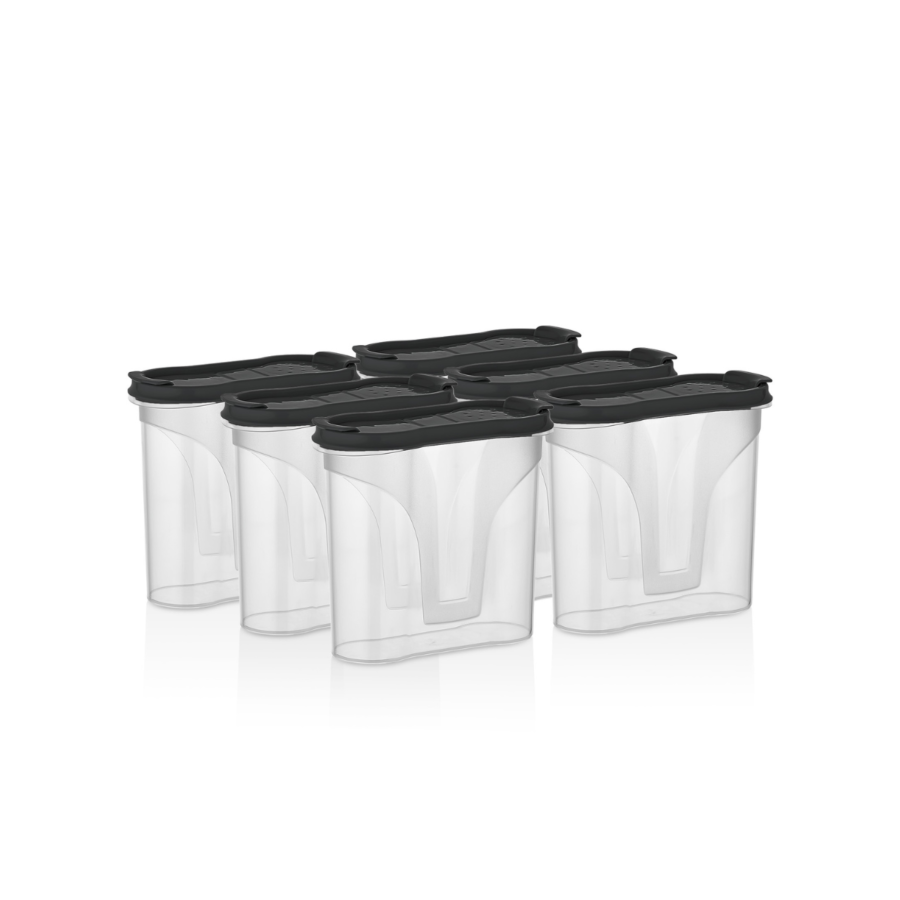 Set De 6 Pots D'Épices - Blanc Soldes été