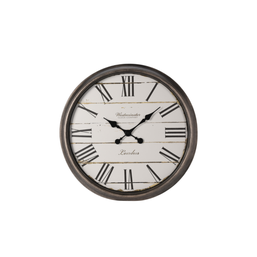Horloge Murale En Maillage Et Aiguilles - Beige / Marron Décoration murale-ramadan