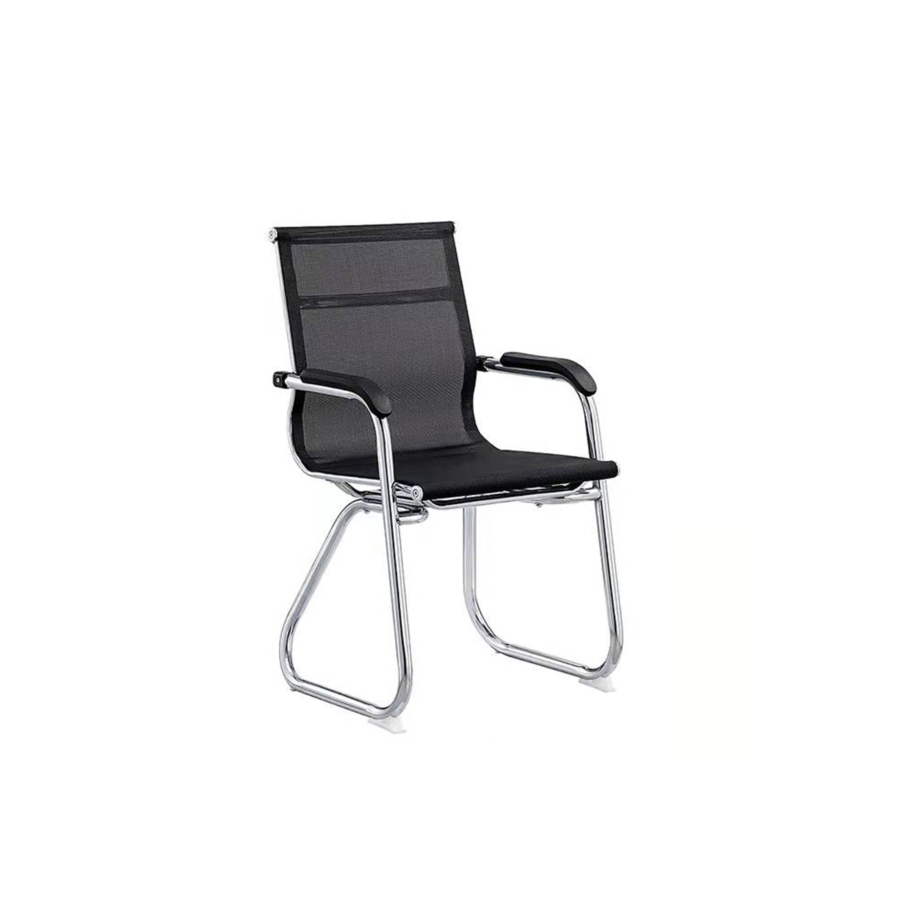 Chaise Visiteur SLEEK - Noir Chaises sans accoudoir