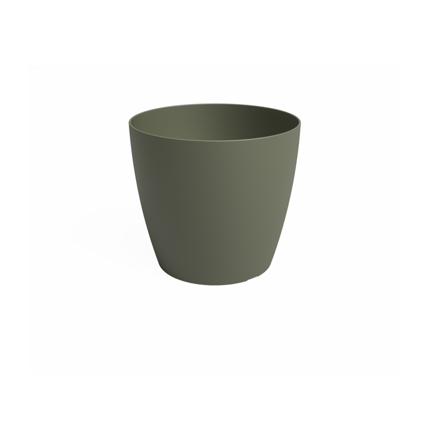 Pot San remo pot 12cm - Vert Kaki Pots / cache pot / jardinières