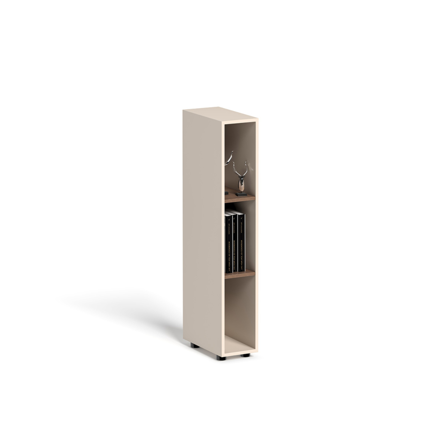 RANGEMENT MAJESTY 120cm - Marron / Beige Rangement professionnel