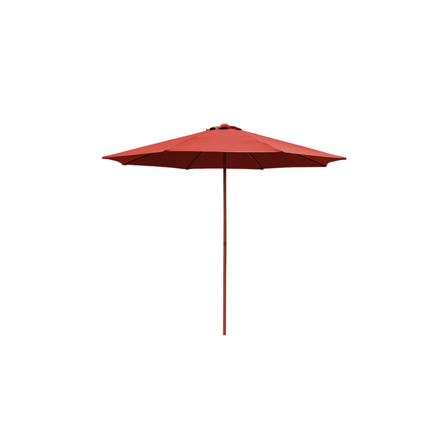 PARASOL SUNRISE DROIT AVEC AIRVENT 270CM - TERRACOTTA Meuble extérieur