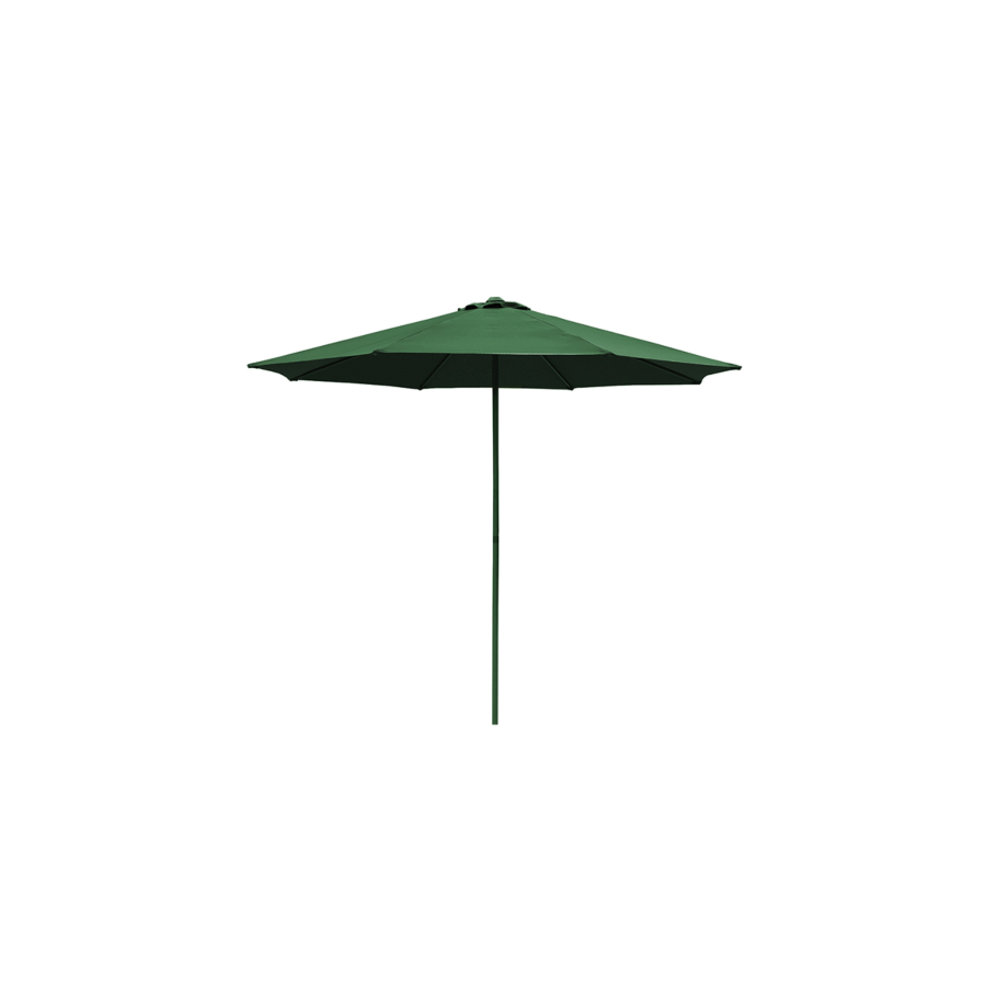 PARASOL SUNRISE DROIT AVEC AIRVENT 270CM - VERT FONCE Meubles jardin