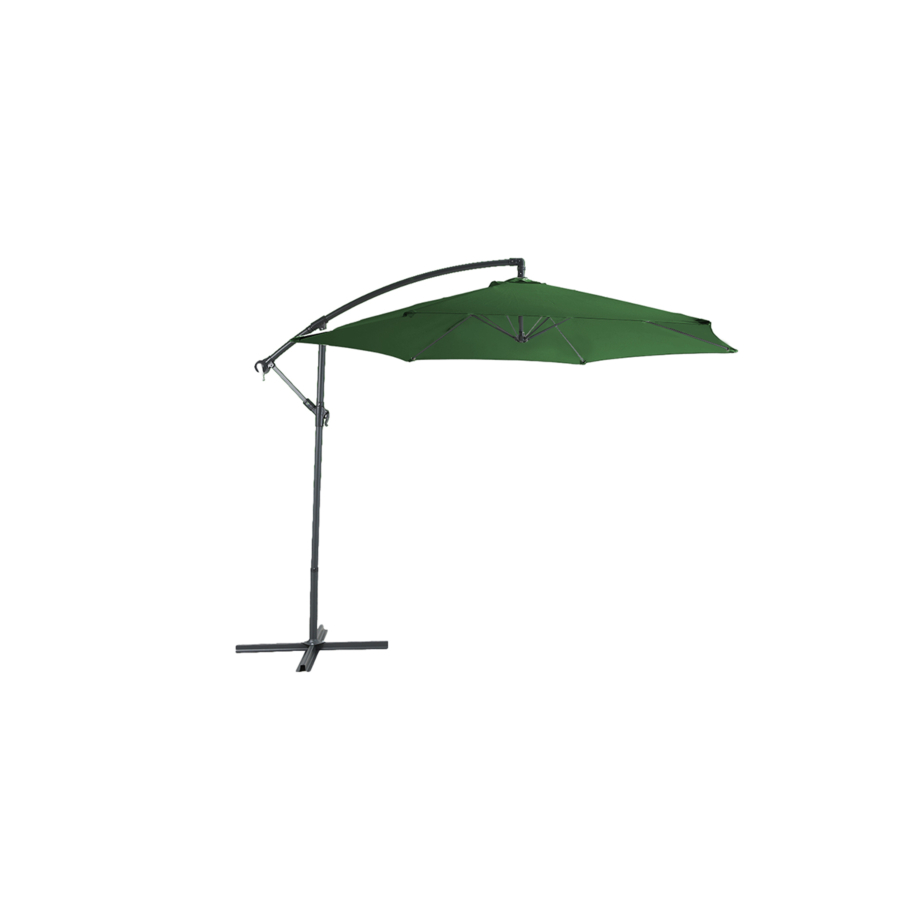 PARASOL DEPORTE WAVES AVEC AIRVENT 300CM - VERT FONCE Meubles jardin