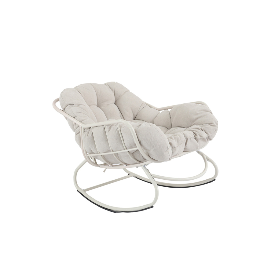 Fauteuil À BASCULE BAYSIDE - Beige Soldes été vague 2