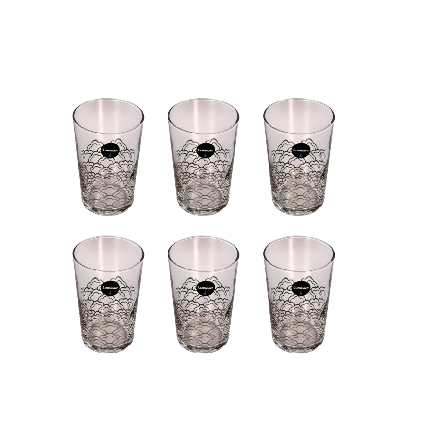 Pack De 6 Verres Elixir - Argenté Art de la table