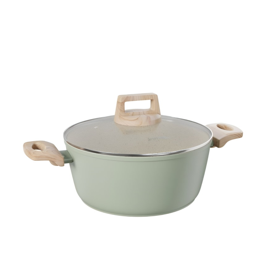 MARMITE EN PIERRE DE JADES 24cm - Vert Soldes été vague 2