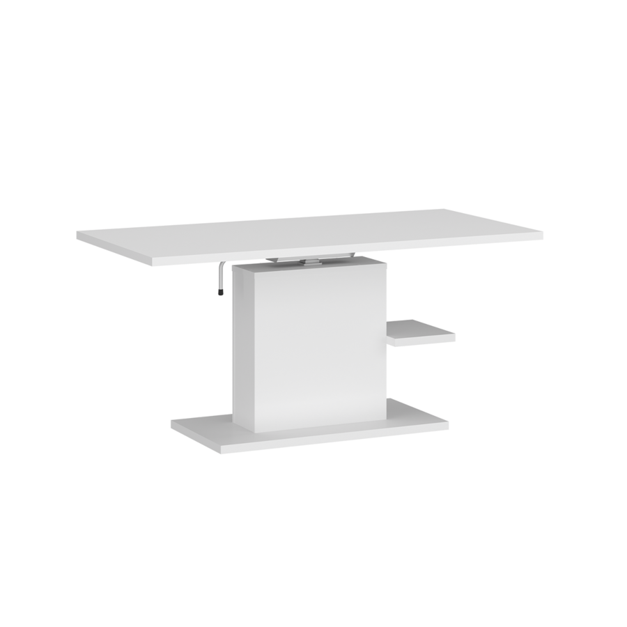TABLE BASSE AJUSTABLE CORTADO - Blanc Séjour