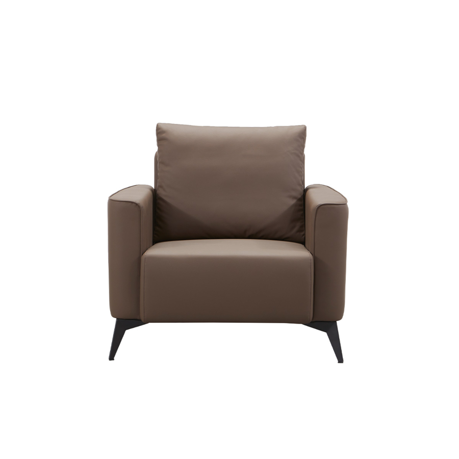 FAUTEUIL DE BUREAU ESSENTIEL - Marron Chaises avec accoudoir