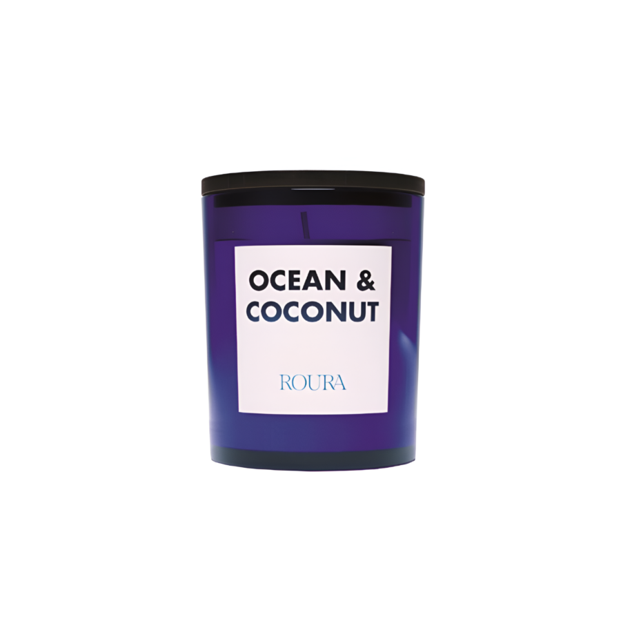 Bougie Parfumée En Porcelaine Avec Couvercle - Bleu foncé Soldes été